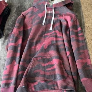 PINK camo sweatshirt